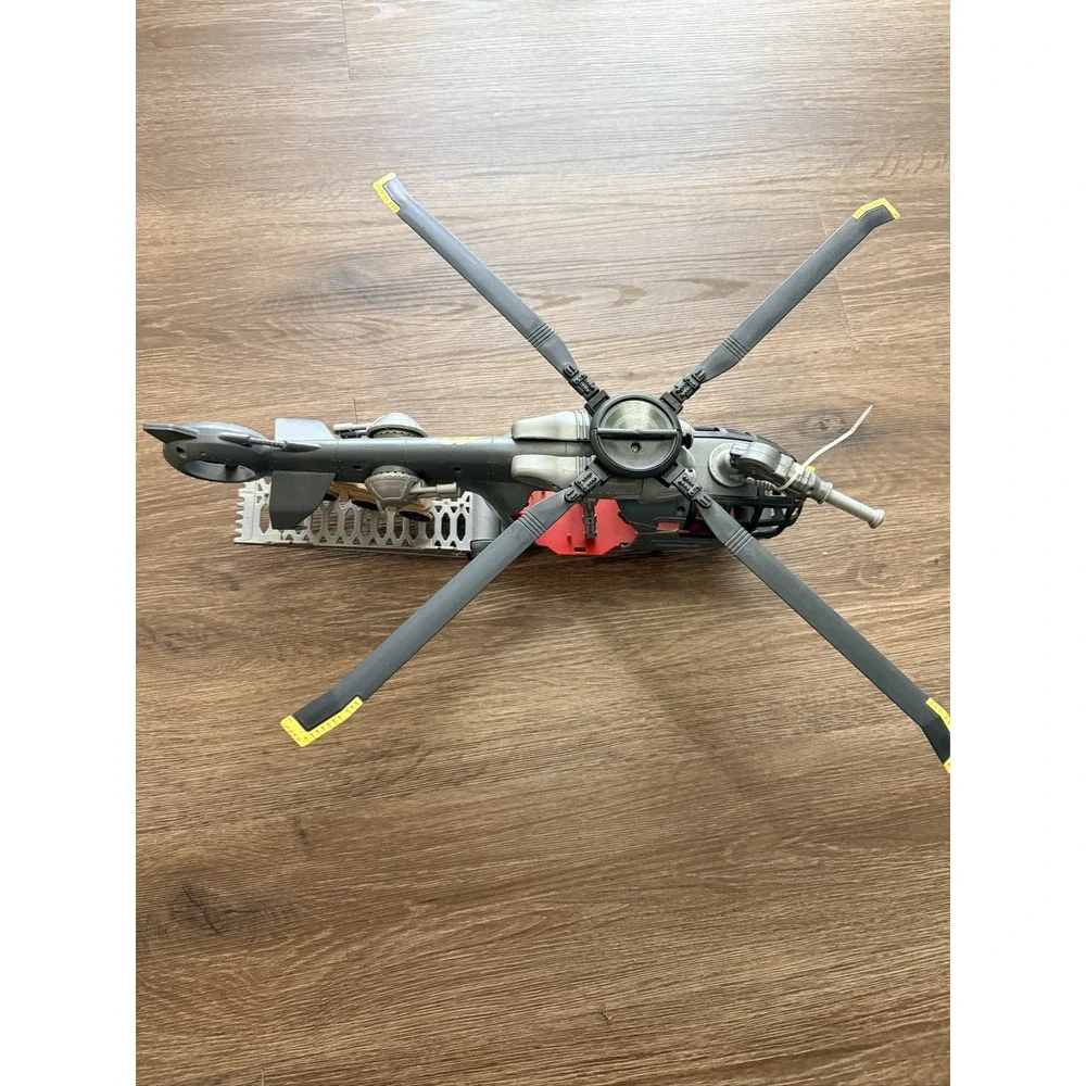 Lanard The Curse The Corps Military Adventure Toy Helicopter Skull MG Vehicle